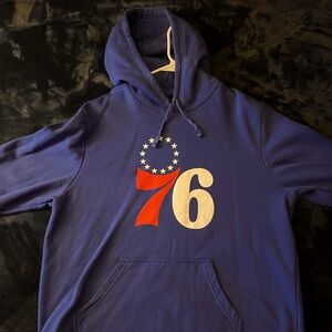 76’ers hoodie men’s XXL